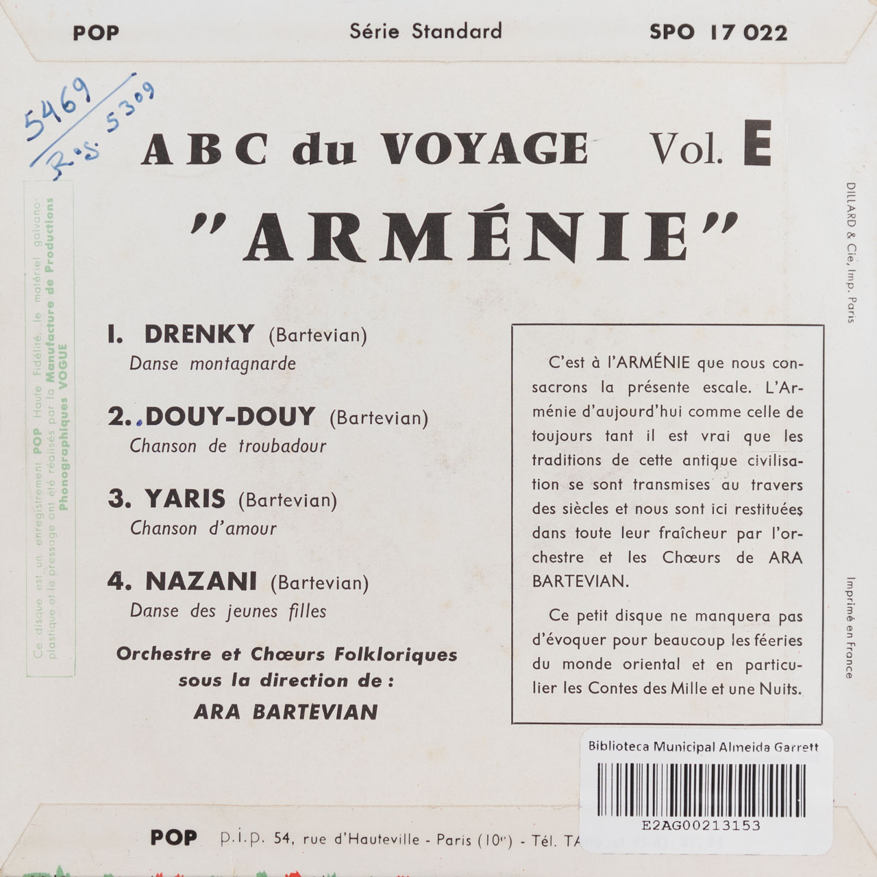 ABC du Voyage vol. E: Arménie