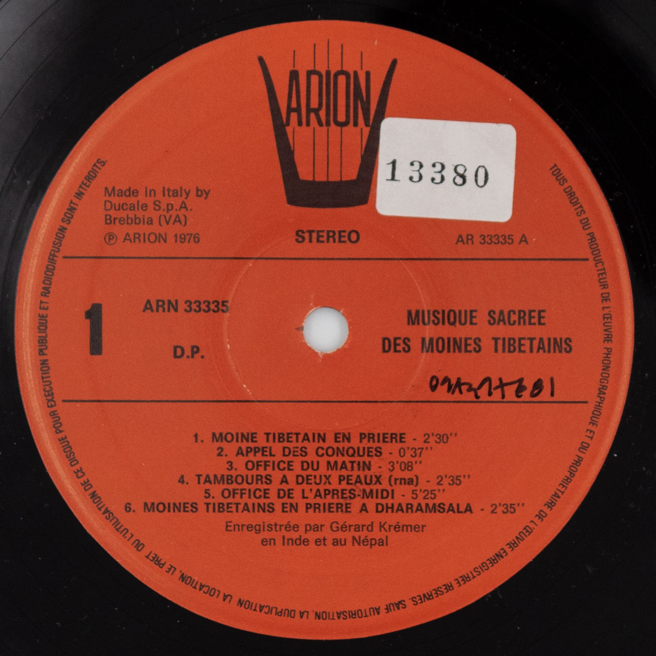 Musique sacrée des moines tibétains