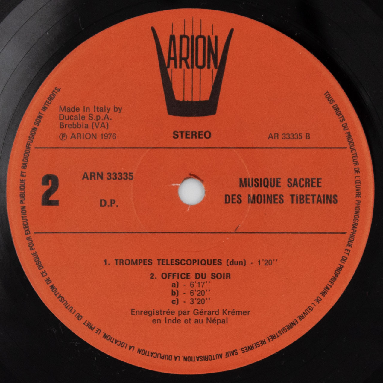 Musique sacrée des moines tibétains