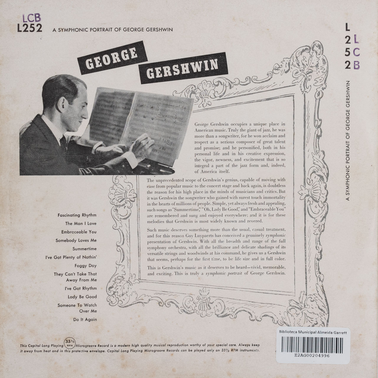 A Symphonic Portrait of George Gershwin