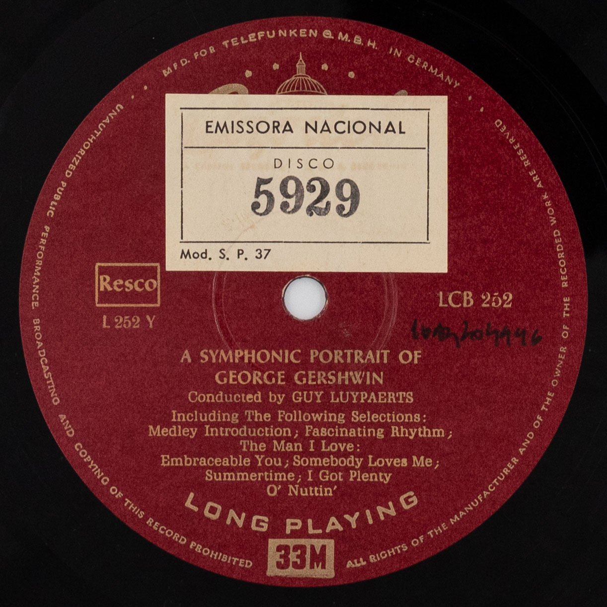 A Symphonic Portrait of George Gershwin